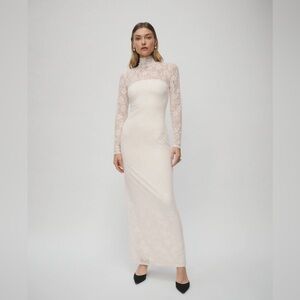 Reformation Otrano white maxi dress size 0